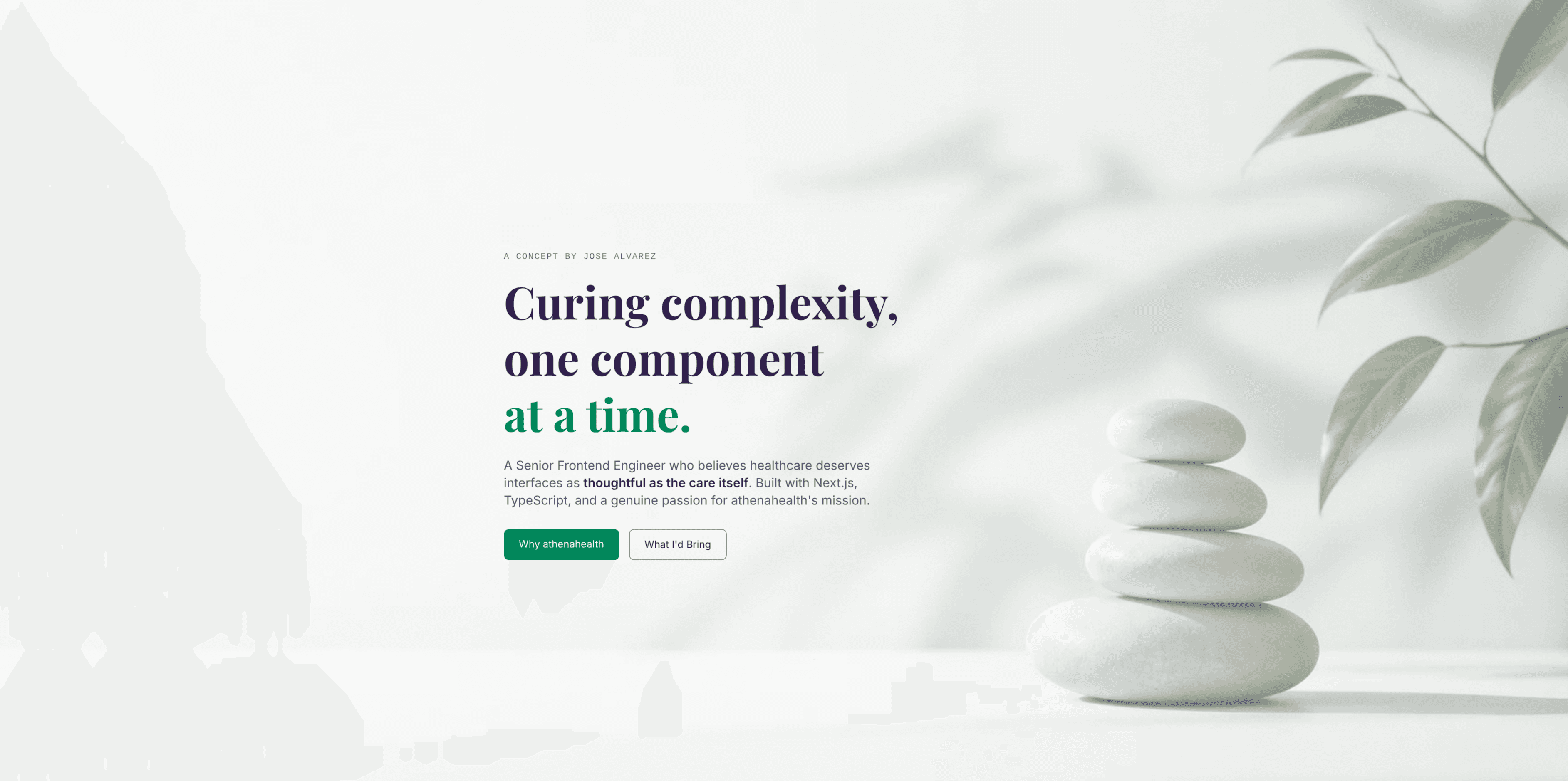 AthenaHealth Concept